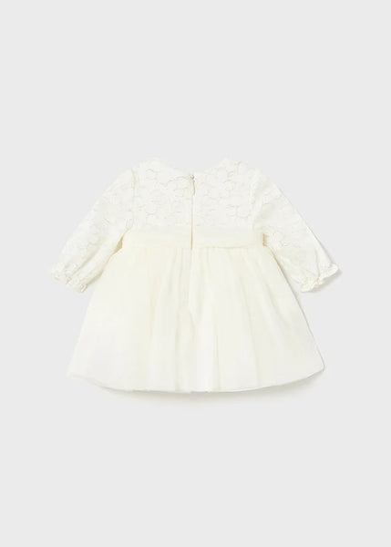 Lurex Embroidered Tulle Dress