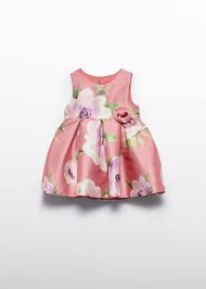 Stamped Makido Floral Party Dress