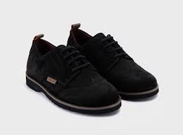 Laced Suede Oxford