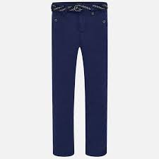 2pcBeltedPiquePant