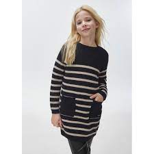 Striped Sweated Dress