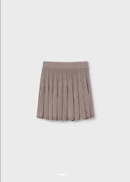 Shimmer Knit Flared Skirt