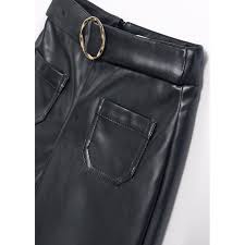 Pleather Culotte Pant