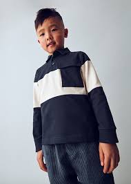 Colourblock L/S Polo