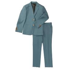2pc Teal Suit
