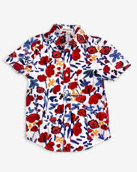 Short Sleeve Printed Day Party Shirt(3 Prints)