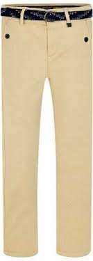 2pcBeltedPiquePant
