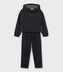 2pc  Dressy Hooded Tracksuit