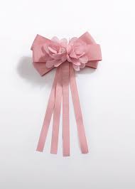 Grossgrain Ribbon & Flower HairClip