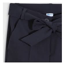 Cropped Belted Dress Pant
