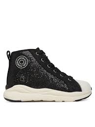 Glitter High Top Boot