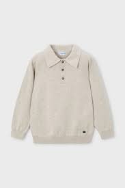 Long Sleeve Knit Polo