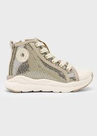 Glitter High Top Boot