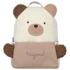 Mini Fuzzy Bear Backpack