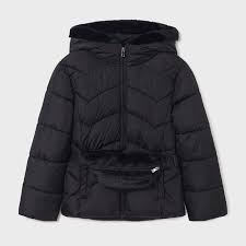 2pc Belted Bum Bag Hooded Jacket