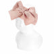 Knit Headband w. Large Grosgrain Bow