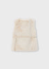2pc Belted Fur Vest