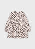 3pc Print Fleece Dress w/ Legging Set