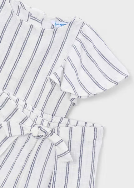 2pc Striped Skirt Set