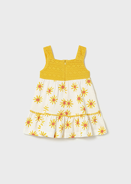 2pc Sunflower Sundress w/Hat