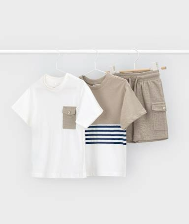 2pc Waffle Short Set