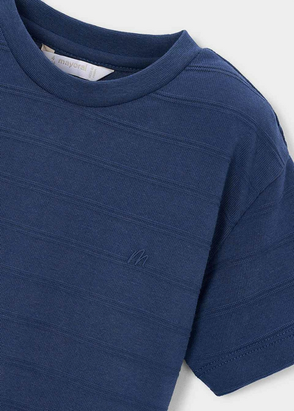 [3.061] Tonal Striped Dressy T-shirt