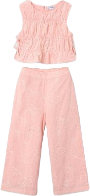 [3.592] 2pc Daisy Flower Pant Set