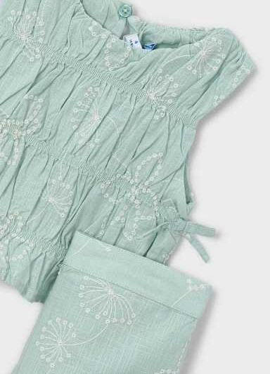 [3.592] 2pc Daisy Flower Pant Set