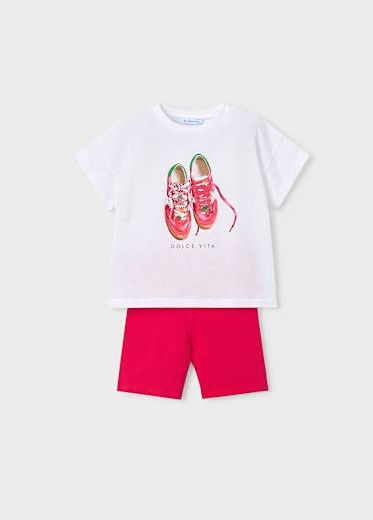 2pc Sneaker Capri Set