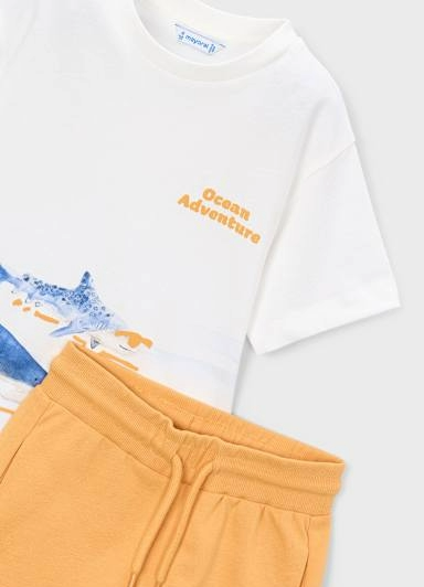 2pc Shark Jersey Short Set