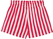 3pcStriped Short Set w/ Tank & Hat