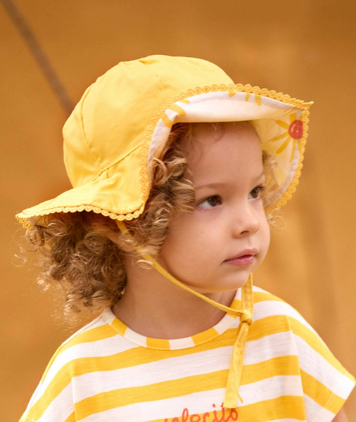 2pc Sunflower Sundress w/Hat