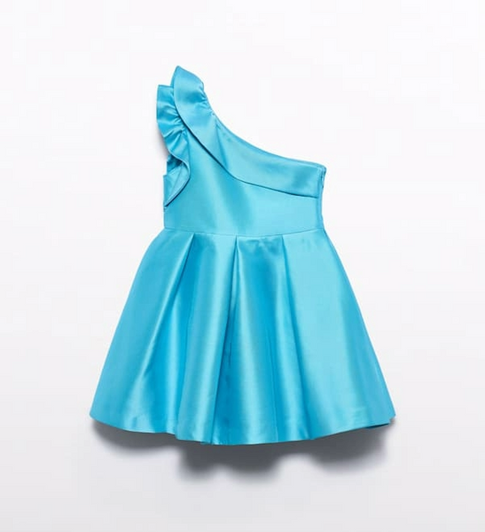 Mikado Asymmetic One Shoulder Party Dres