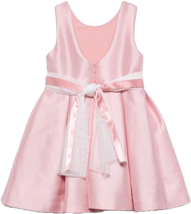 Mikado Flower Bow Party Dress