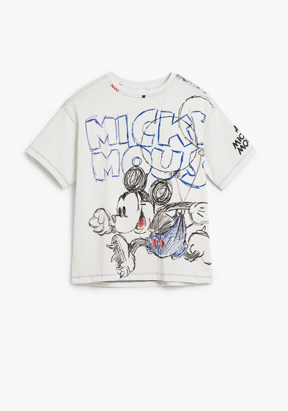 TS_Running Mickey Unisex S/S Top