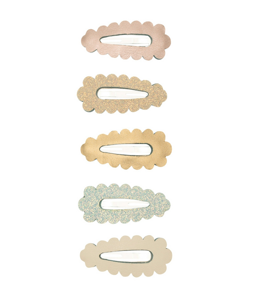 5pc Mini Scallop Clic Clacs