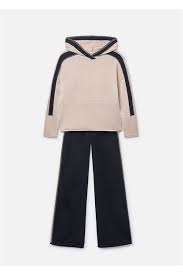 2pc Hooded Knit Lounge Set