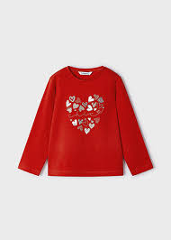 Glitter Hearts L/S Top