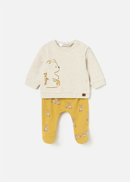 2pc Jacquard Bear Pant Set