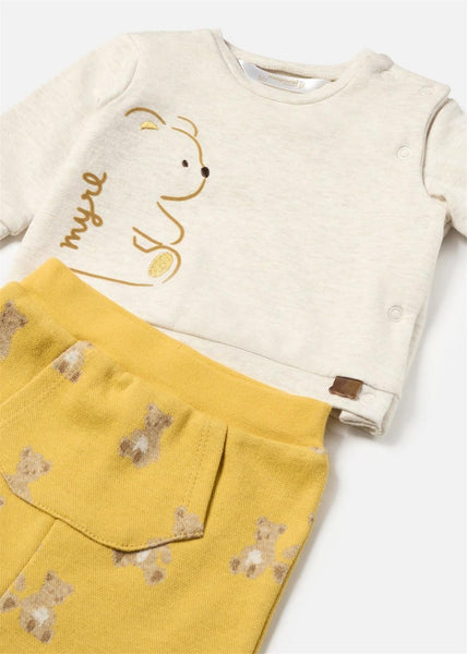 2pc Jacquard Bear Pant Set