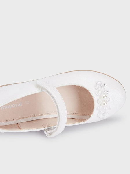 Crystal Shimmer MaryJane Flat