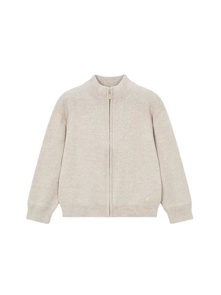 Full Zip Knit Cardigan