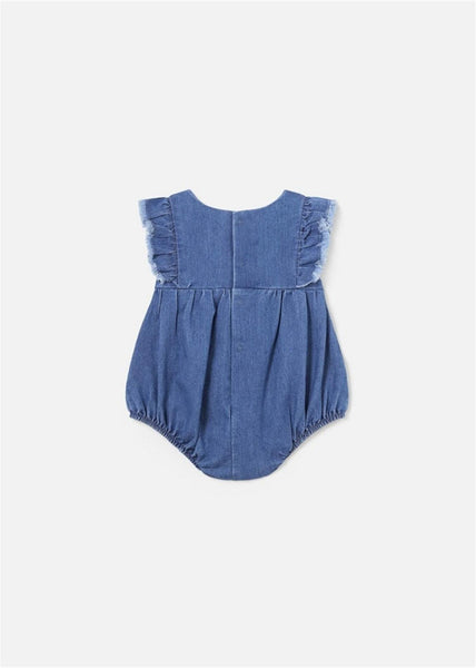 2pc Denim Romper w. Hat
