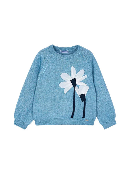 2pc Flower Sweater & Short Set
