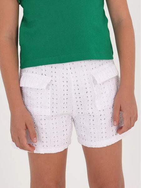 Eyelet Shorts