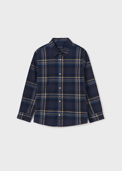 Plaid Check Flannel Shirt