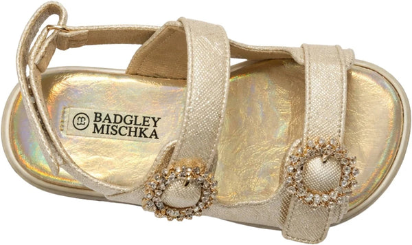 SADIE Glitter Broch Sandal