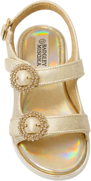 SADIE Glitter Broch Sandal