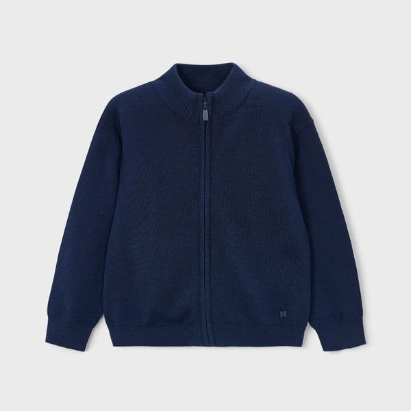 Full Zip Knit Cardigan