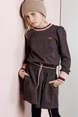 2pc Matte Smocked Tunic Dress with Legging